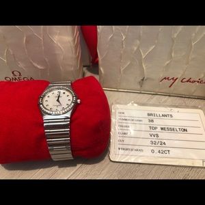 Omega Constellation Diamond Watch